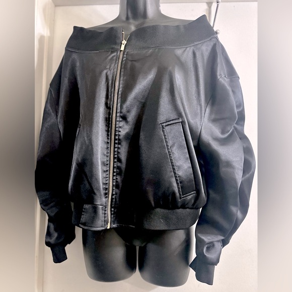 Gabrielle Union Medium Womens New York & Company Black Jacket LIKE NEW!! - Picture 4 of 5